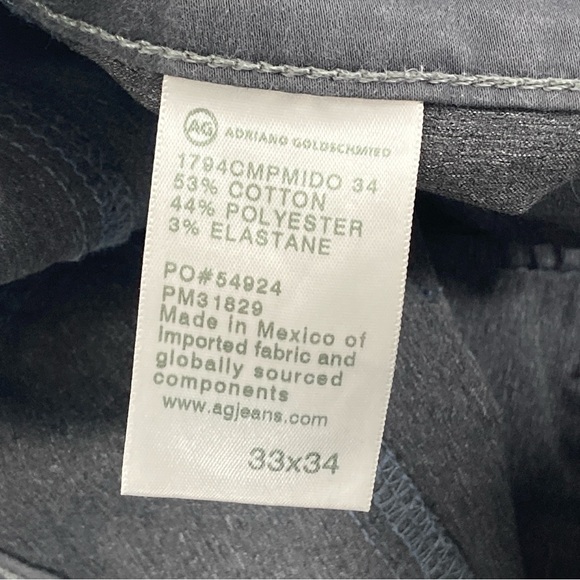 AG Adriano Goldschmied Gray Chinos - Picture 12 of 14